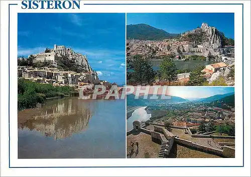 Moderne Karte Sisteron Alpes de Haute Provence Images de France