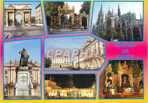 Cartes postales moderne Nancy Meurthe et Moselle Images de FRance