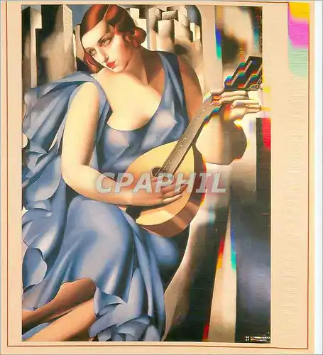 Cartes postales moderne USA Privatbesitz Tamara de Lempicka 1898 1980 Musikantin 1929