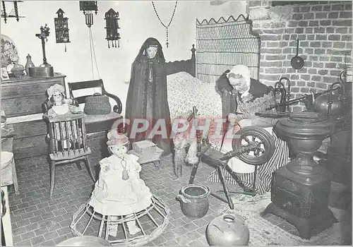 Cartes postales moderne Gent Kraanlei Museum voor Volkskunde Interieur Prebendewoning