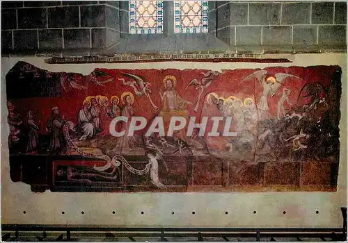 Cartes postales moderne Eglise D Ennezat (Puy de Dome) le Jugement Dernier