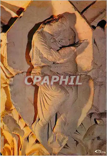 Cartes postales moderne Farinier de l'Abbaye de Cluny (S et L) France Chapiteau de la Grande Abbatiale de St Hugues