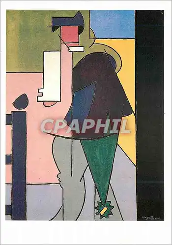 Cartes postales moderne Paris Musee National d'Art Moderne Alberto Magnelli 1888 1971 Paysan au Parapluie 1914