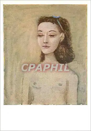 Moderne Karte Paris Musee d'Art Moderne P Picasso Portrait de Nush Eluard