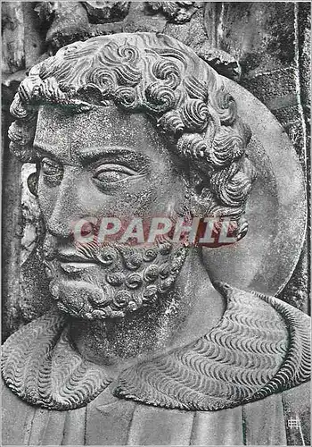 Cartes postales moderne Cathedrale de Chartres Portail Sud (XIIIe siecle) Saint Georges