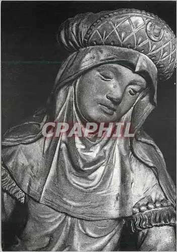 Cartes postales moderne Cathedrale de Chartres Cloture du Choeur(XVIe siecle) Detail de la Nativite de la Vierge