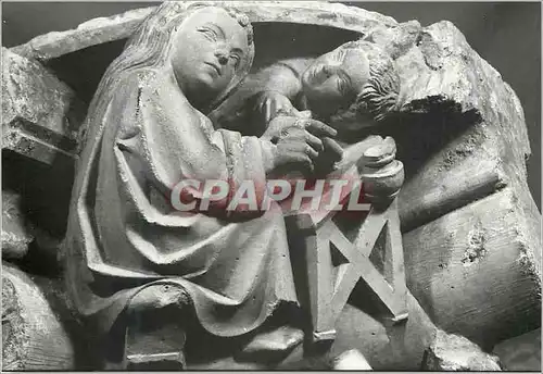 Cartes postales moderne Cathedrale de Chartres Saint Mathieu (XIIIe siecle) Fragment de l'Ancien Jube