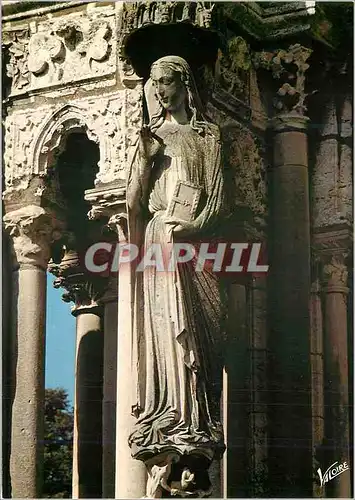 Cartes postales moderne Les Merveilles de Chartres (Eure et Loir) la Cathedrale (XIIe siecle)