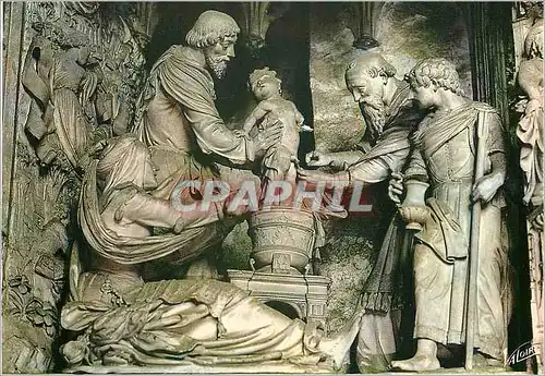 Cartes postales moderne Les Merveilles de Chartres (Eure et Loir) le Tour du Choeur de la Cathedrale