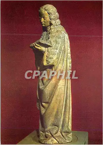 Cartes postales moderne Musee de Dijon Sainte Lisant Ecole Bourguignonne (XVe siecle)