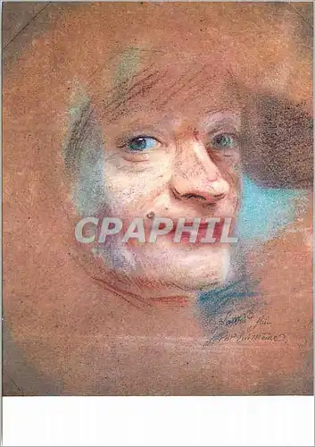 Cartes postales moderne Dijon Musee des Beaux Arts Maurice Quentin de la Tour Portrait de l'Artiste