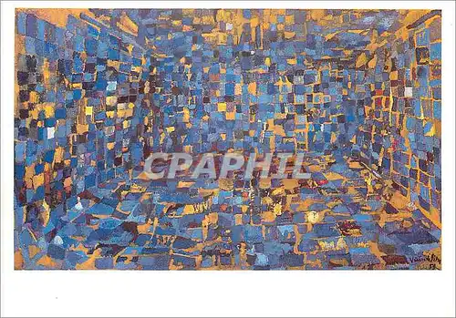 Cartes postales moderne Dijon Musee des Beaux Arts Maria Elena Vieira da Silva la Grande Chambre Bleue