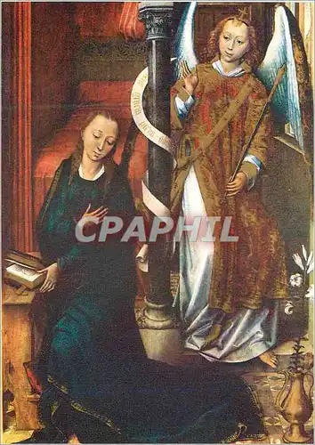 Cartes postales moderne Musee de Dijon l'Annonciation Van der Stockt