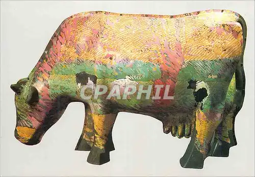 Cartes postales moderne Dijon Musee des Beaux Arts Samuel Buri Vache Paysage (Bessy sur Cure)