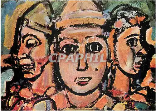 Cartes postales moderne Georges Rouault (Paris 1871 Paris 1958) les Trois Clowns 1928