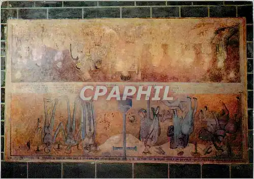 Cartes postales moderne Eglise d'Ennezat (Puy de Dome) Fresque du XVe s les Trois Vifs et les trois Morts