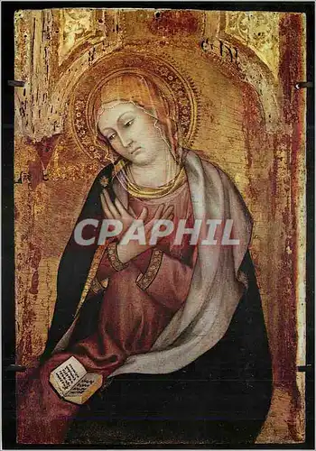Cartes postales moderne Avignon (Vaucluse) Musee du Petit Palais Taddeo di Bartolo (Sienne 1362 1422) la Vierge de l'Ann