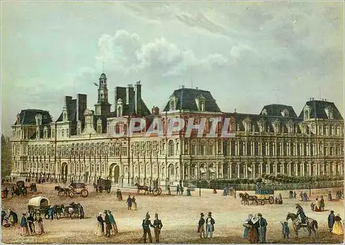 Cartes postales moderne Paris du Temps Jadis l'Hotel de Ville