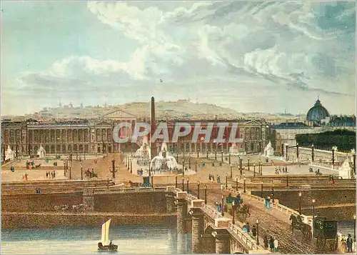 Cartes postales moderne Paris du Temps Jadis la Place de la Concorde