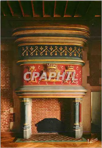 Cartes postales moderne Blois (Loir et Cher) les Merveilles du Val de Loire le Chateau Cheminee au Porc Epic