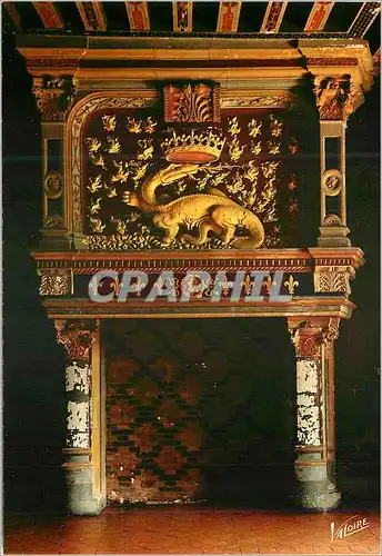 Cartes postales moderne Blois (Loir et Cher) les Merveilles du Val de Loire le Chateau Cheminee Renaissance