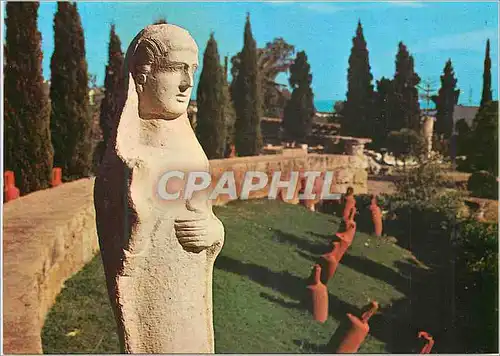 Cartes postales moderne Musee de Carthage Orante Exposition de Carthage a Kairouan Paris 1982 83