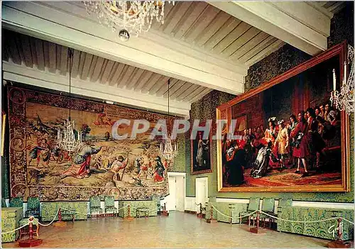 Cartes postales moderne Chambord (Loir et Cher) Les Chateaux de la Loire La Salle des Solells La Vacation d'Abraham (Tap