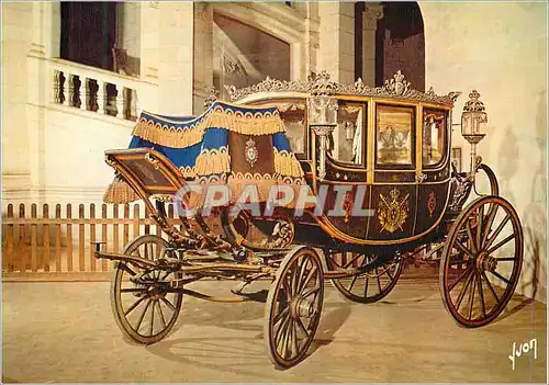 Cartes postales moderne Chambord (Loir et Cher) Val de Loire Couleurs et Lumiere de France Voiture de Gala (1871) Prepar