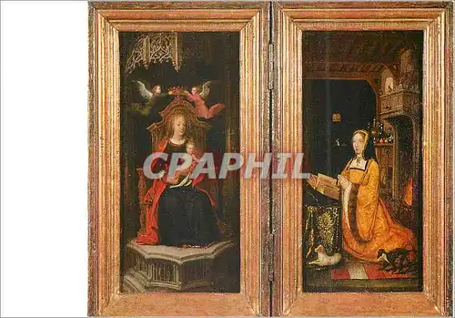 Cartes postales moderne Museum voor Schone Kunsten Gent Meester Van 1499 Diptyque de Marguerite d'Autriche