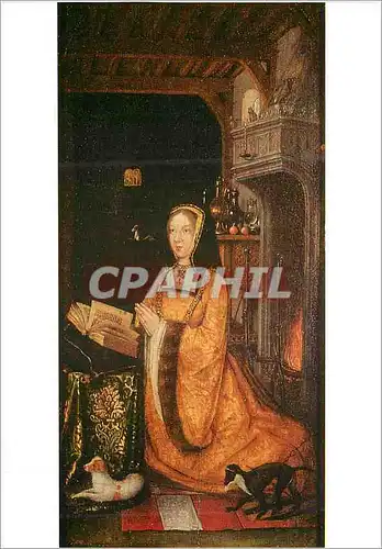 Cartes postales moderne Museum voor Schone Kunsten Gent Maitre de 1499 Diptyque de Marguerite d'Autriche Volet droite Ma