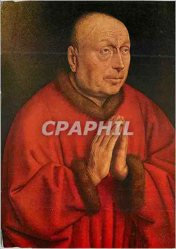 Cartes postales moderne Gent Sint Baafskathedraal Van Eyck Het Lam Gods Le Donateur