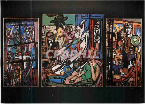 Cartes postales moderne The Metropolitan Museum of Art New York  Max Beckmann (1884 1950) Le Commencement