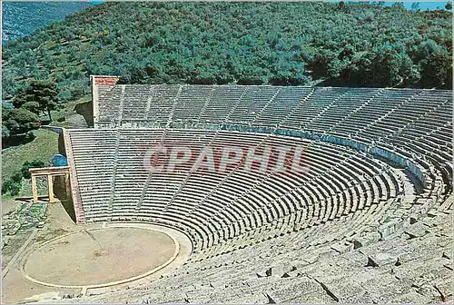Moderne Karte Epidaure Le Theatre