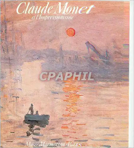 Moderne Karte Paris Musee Marmottan Claude Monet Impression Soleil Levant 1872