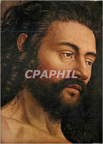 Cartes postales moderne Gent Saint Baafskathedraal Van Eyck Het Lam Gods Les Anges Adam