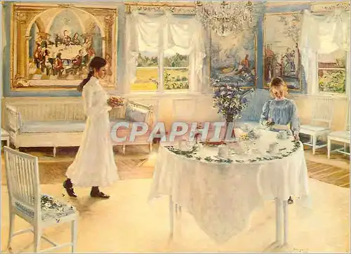 Moderne Karte Birthday by Fanny Brate Fanny Brate has Become popular Through her Portraits and Childrenpaintin