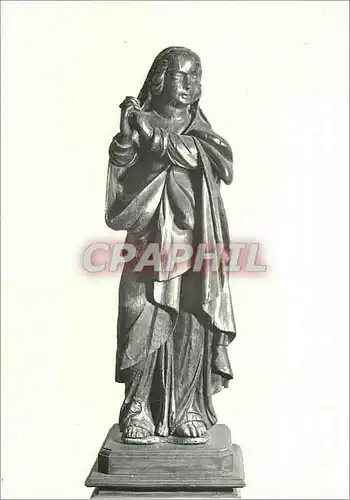 Moderne Karte L'Eglise de Montreal (Yonne) Vierge en Bois du XVIIe S
