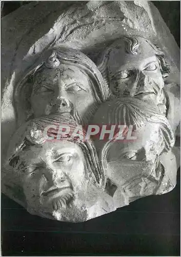 Cartes postales moderne Vezelay (Yonne) Basilique Sainte Madeleine (XIIe Siecle) Pierre Sculptee