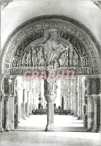 Cartes postales moderne Vezelay (Yonne) Basilique Sainte Madeleine (XIIe Siecle) Le Narthex Portail Central