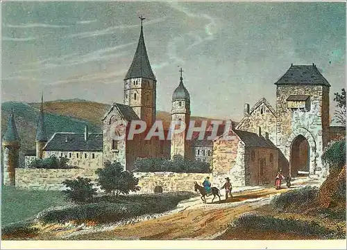 Cartes postales moderne Bourgogne du Temps Jadis L'ancienne Abbaye de Cluny