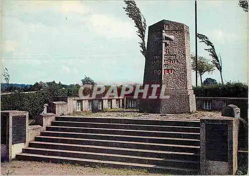 Cartes postales moderne Environs de la Capelle en Thierache (Aisne) La Pierre d'Haudroy (detruite par les Allemands en 1