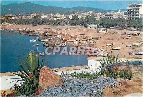Moderne Karte Costa Brava San Feliu de Guixols Plage des Pecheurs