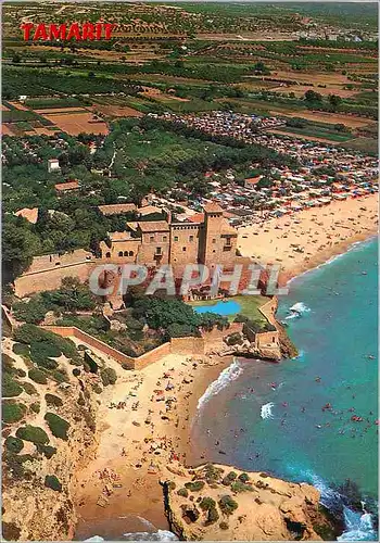 Moderne Karte Costa Dorada Tarragona Camping Tamarit