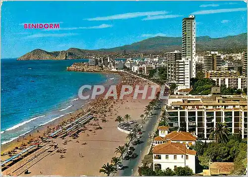 Cartes postales moderne Benidorm (Alicante) La Plage du Levant