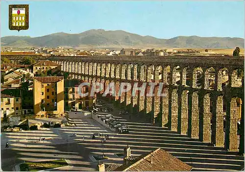 Moderne Karte Segovia Aqueduc et Plage Criental