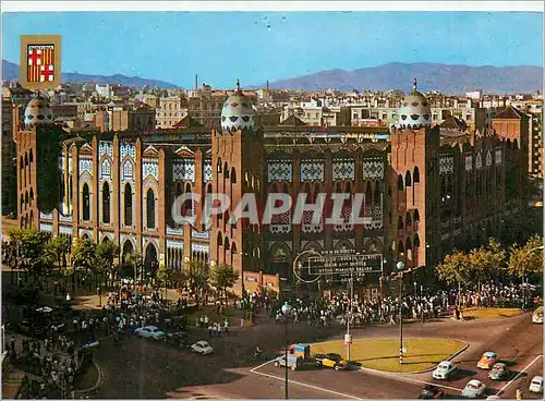 Moderne Karte Barcelona Place de Toros Monumental