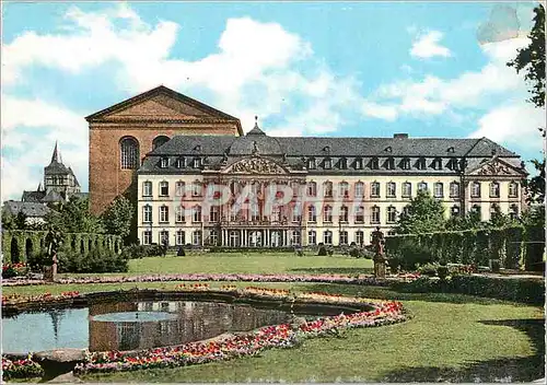 Moderne Karte Treves (Allemagne) Le Chateau