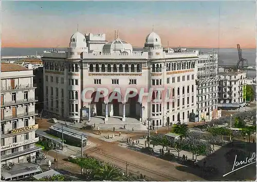 Moderne Karte Alger le Grand Post Tramway