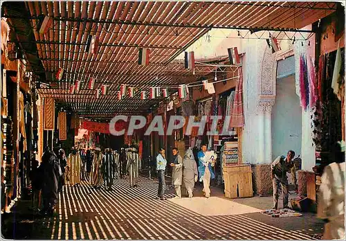 Cartes postales moderne Marrakech Rue Commerciale de la Medina