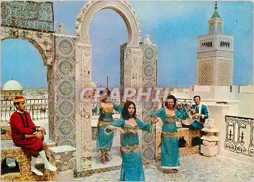 Cartes postales moderne Tunis Terrasse du Palais d'Orient